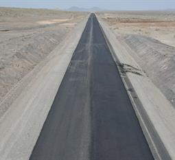 راه سازی در مجتمع معادن سنگ آهن اسمالون